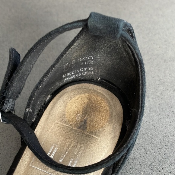 Gap faux suede leopard print dorsay flat - Picture 7 of 8